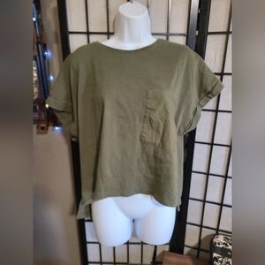 Green Sports Tee sz L